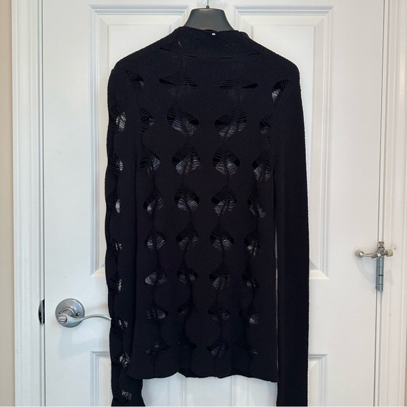 Sportmax Max Mara Mock Neck Sweater Top Size: Medium US4/6 Spring/Summer/Fall - Picture 6 of 12